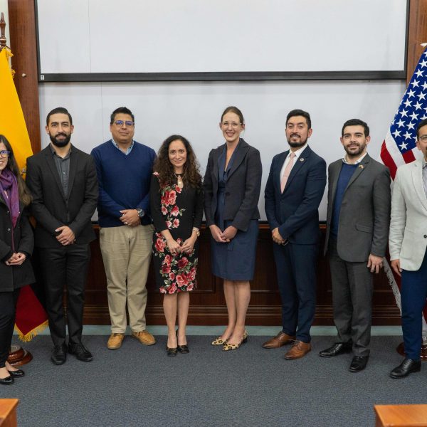 Embajada de Estados Unidos en Ecuador apuesta por 31 profesionales del sistema de justicia del Ecuador